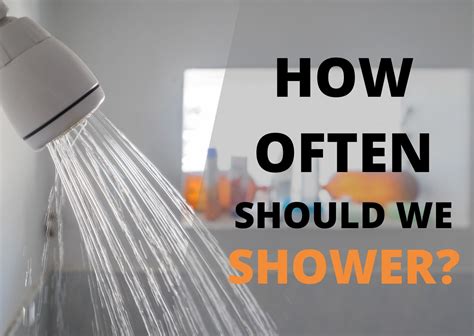 How often should you shower if you stay home?